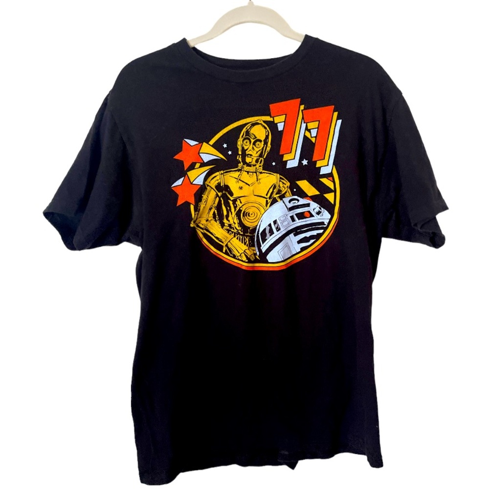 Star Wars Lucas Film R2-D2 C3PO ‘77 Short Sleeve Graphic T-shirt